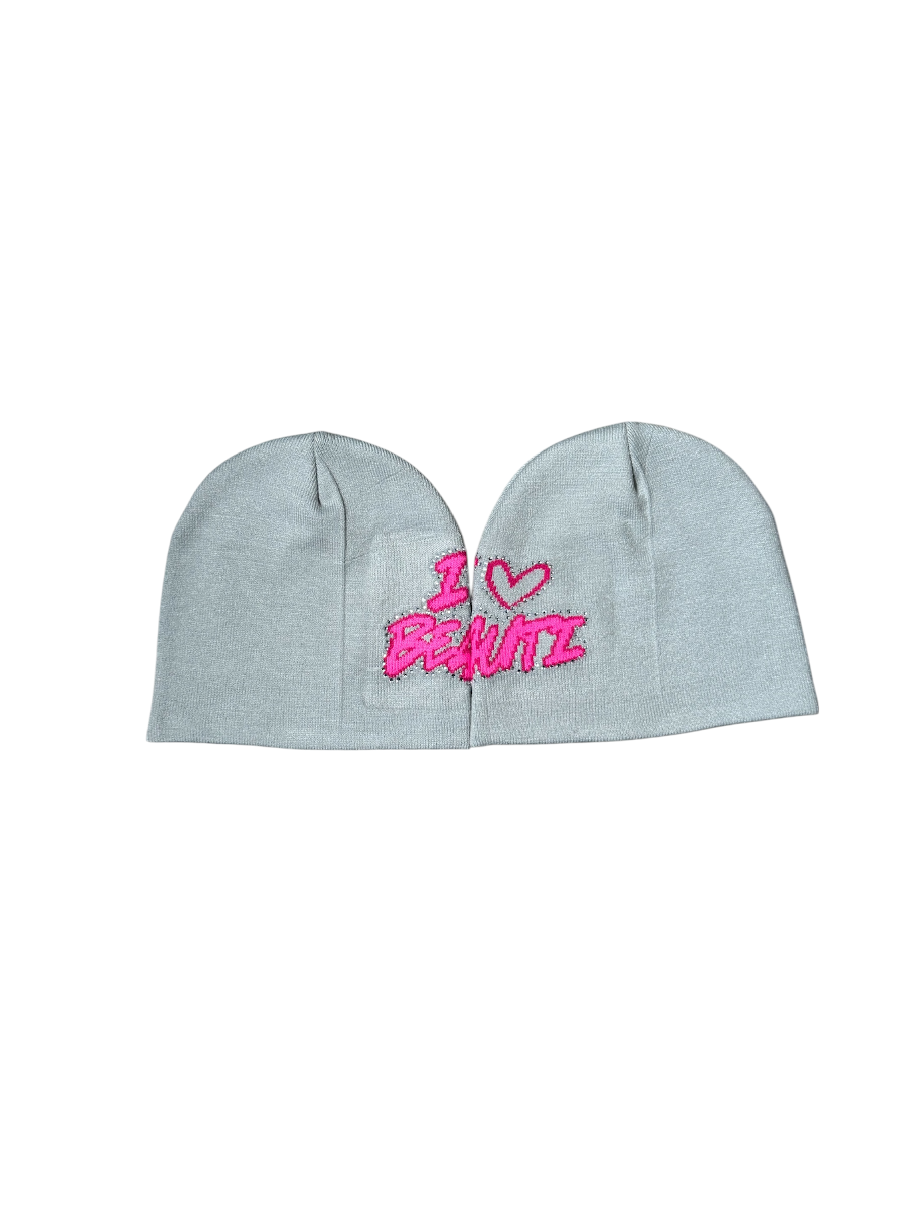 I ♥ BeauTi Beanie (Grey)