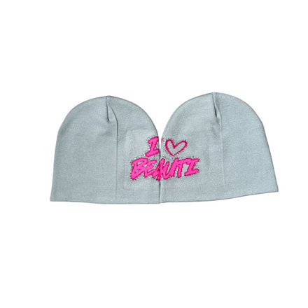 I ♥ BeauTi Beanie (Grey)